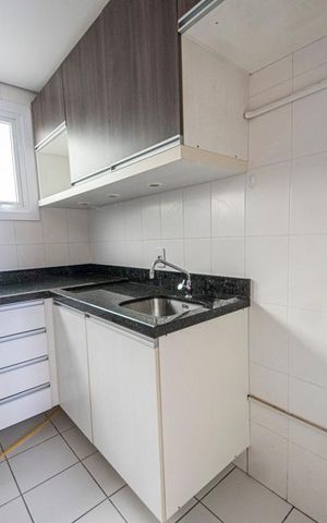 Apartamento à venda com 64m², 2 quartos e 1 vagaCozinha e Área de Serviço