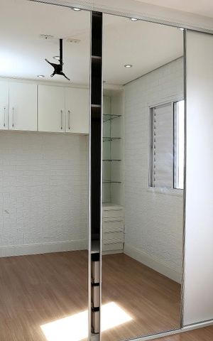 Apartamento para alugar com 57m², 2 quartos e 1 vagaQuarto 1 - Suíte