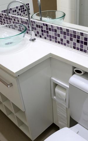 Apartamento para alugar com 57m², 2 quartos e 1 vagaBanheiro Social