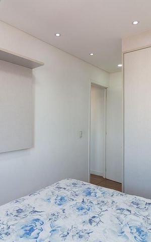 Apartamento para alugar com 56m², 2 quartos e 1 vagaQuarto 2 suíte