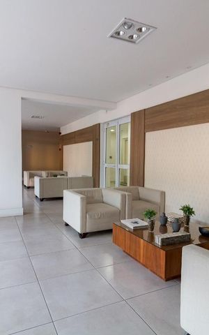 Apartamento para alugar com 56m², 2 quartos e 1 vagaHall de entrada do prédio