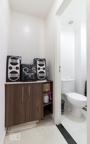 Apartamento para alugar com 56m², 2 quartos e 1 vagaBanheiro social
