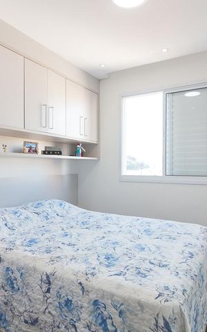 Apartamento para alugar com 56m², 2 quartos e 1 vagaQuarto 2 suíte