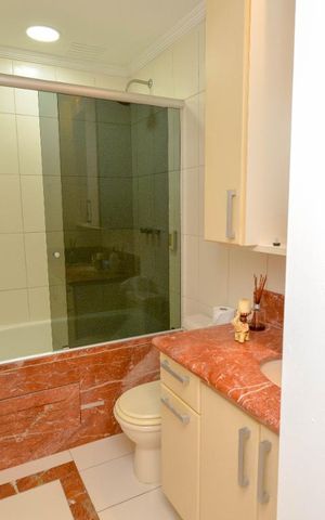 Apartamento para alugar com 80m², 2 quartos e 1 vaga Apartamento para alugar com 80m², 2 quartos e 1 vagaBanheiro 1