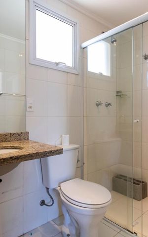 Apartamento para alugar com 75m², 3 quartos e 2 vagasBanheiro da Suíte