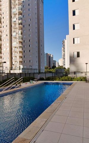 Apartamento à venda com 64m², 3 quartos e 1 vaga Apartamento à venda com 64m², 3 quartos e 1 vagaÁrea comum - Piscina
