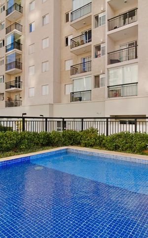 Apartamento à venda com 64m², 3 quartos e 1 vaga Apartamento à venda com 64m², 3 quartos e 1 vagaÁrea comum - Piscina
