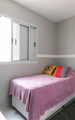 Apartamento à venda com 76m², 2 quartos e 2 vagasQuarto 2