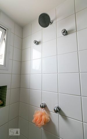 Apartamento à venda com 76m², 2 quartos e 2 vagasBanheiro da Suíte - Chuveiro