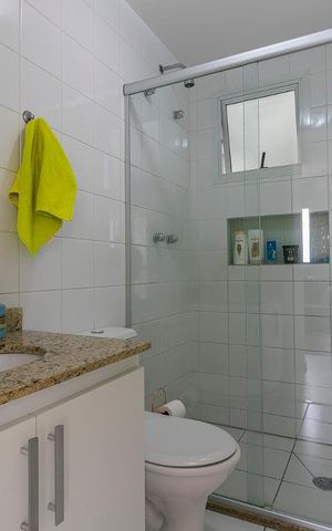Apartamento à venda com 76m², 2 quartos e 2 vagasBanheiro 2