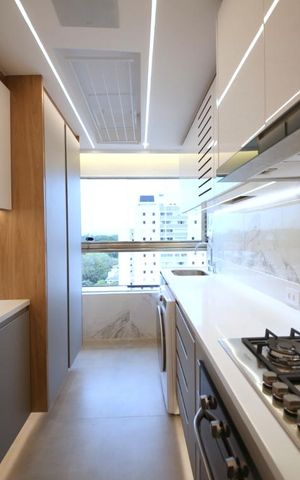Apartamento à venda com 70m², 1 quarto e 2 vagasCozinha
