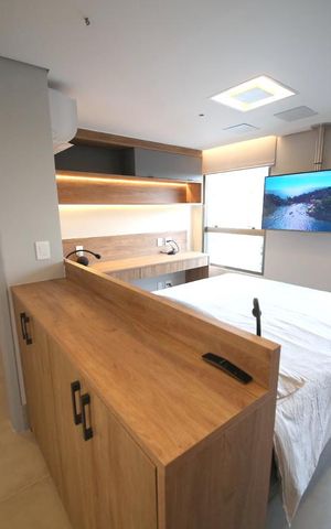 Apartamento à venda com 70m², 1 quarto e 2 vagasSuíte