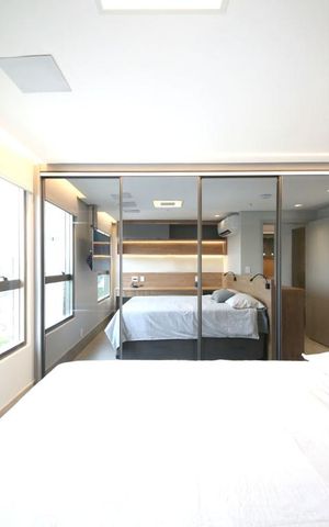 Apartamento à venda com 70m², 1 quarto e 2 vagasSuíte