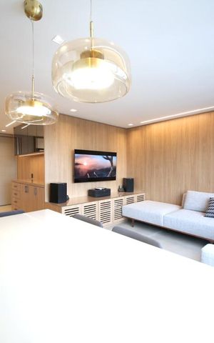 Apartamento à venda com 70m², 1 quarto e 2 vagasSala 