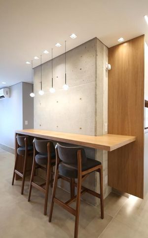 Apartamento à venda com 70m², 1 quarto e 2 vagasSala