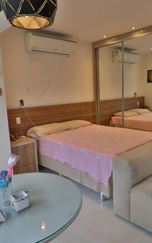 Apartamento para alugar com 49m², 1 quarto e sem vagaQuarto/Sala