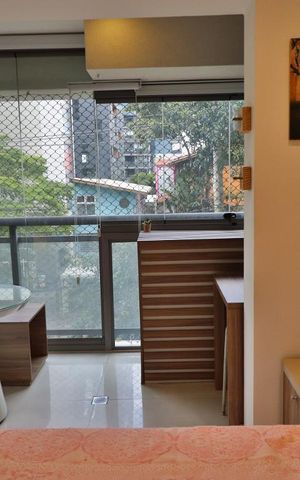 Apartamento para alugar com 49m², 1 quarto e sem vagaQuarto/Sala