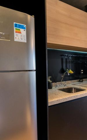 Studio à venda com 30m², 1 quarto e 1 vaga Studio à venda com 30m², 1 quarto e 1 vagaCozinha