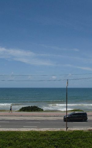 Apartamento para alugar com 45m², 1 quarto e sem vagaVista para o mar da sala