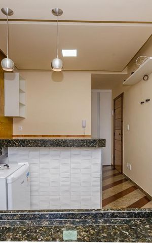 Studio para alugar com 30m², 1 quarto e sem vagaCozinha
