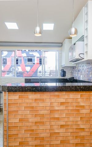 Studio para alugar com 30m², 1 quarto e sem vagaCozinha