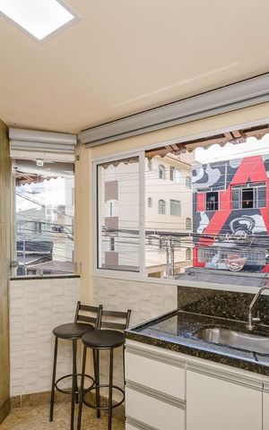 Studio para alugar com 30m², 1 quarto e sem vagaCozinha