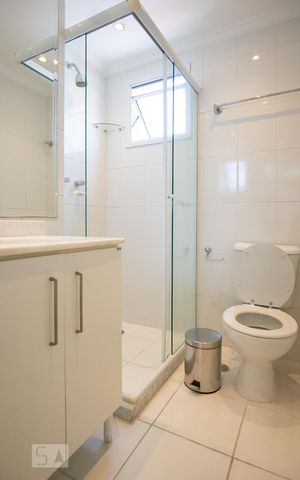 Apartamento à venda com 57m², 2 quartos e 1 vaga Apartamento à venda com 57m², 2 quartos e 1 vagaBanheiro