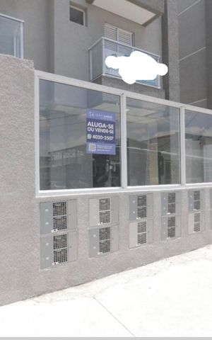 Apartamento para alugar com 34m², 1 quarto e sem vaga Apartamento para alugar com 34m², 1 quarto e sem vagaFachada - instalação plaquinha