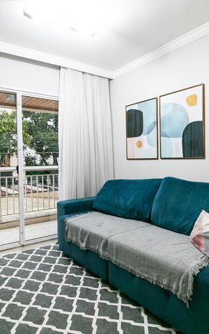 Apartamento à venda com 80m², 3 quartos e 1 vagaSala