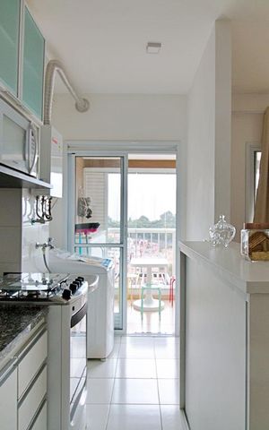 Apartamento para alugar com 45m², 1 quarto e 1 vagaCozinha