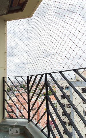 Apartamento à venda com 200m², 3 quartos e 3 vagasVaranda dos quartos 1 e 2