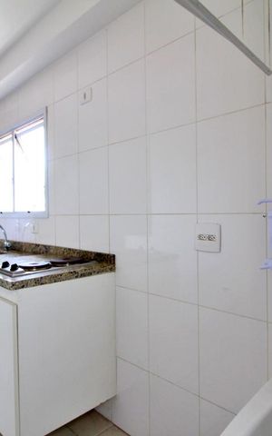 Apartamento para alugar com 26m², 1 quarto e 1 vagaCozinha e Área de Serviço