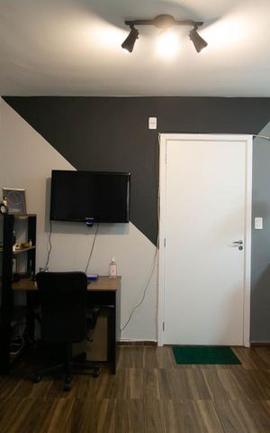 Apartamento à venda com 24m², 1 quarto e sem vagaQuarto / Cozinha