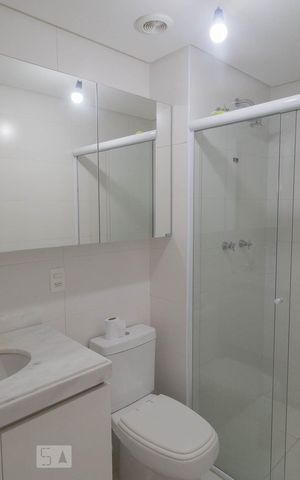 Apartamento à venda com 46m², 1 quarto e 1 vaga Apartamento à venda com 46m², 1 quarto e 1 vagaBanheiro