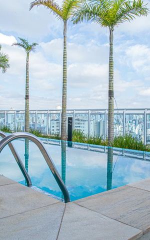 Apartamento à venda com 46m², 1 quarto e 1 vaga Apartamento à venda com 46m², 1 quarto e 1 vagaÁrea comum - Piscina Rooftop