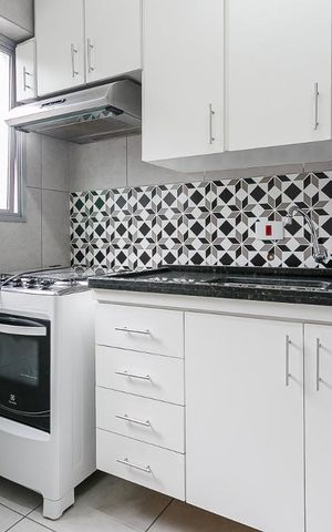 Apartamento à venda com 49m², 1 quarto e 1 vaga Apartamento à venda com 49m², 1 quarto e 1 vagaCozinha