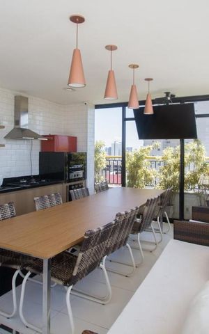 Studio à venda com 35m², 1 quarto e 1 vagaEspaço Gourmet