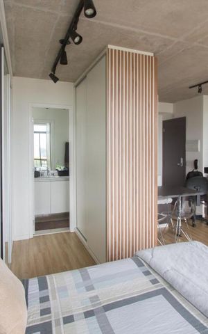 Studio à venda com 35m², 1 quarto e 1 vagaQuarto