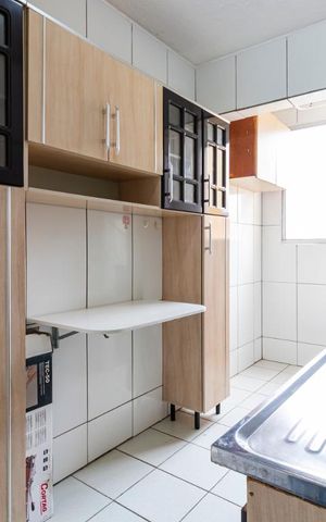 Apartamento à venda com 49m², 2 quartos e 1 vagaCozinha