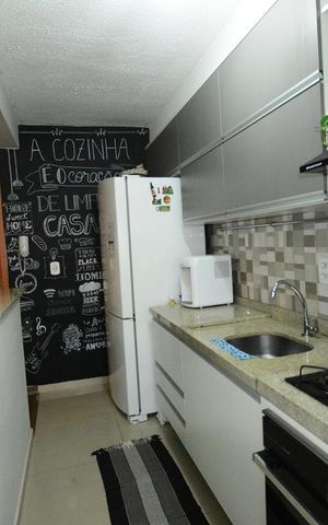 Apartamento à venda com 60m², 2 quartos e 1 vagaCozinha