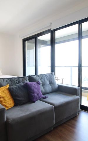 Studio à venda com 38m², 1 quarto e 1 vagaSala