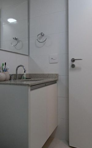 Studio à venda com 38m², 1 quarto e 1 vagaBanheiro