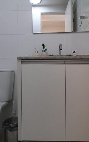 Studio à venda com 38m², 1 quarto e 1 vagaBanheiro