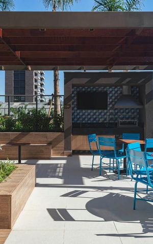 Apartamento para alugar com 64m², 2 quartos e 1 vaga Apartamento para alugar com 64m², 2 quartos e 1 vagaChurrasqueira