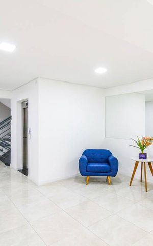 Apartamento para alugar com 58m², 1 quarto e 2 vagas Apartamento para alugar com 58m², 1 quarto e 2 vagasHall