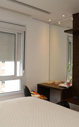 Apartamento à venda com 142m², 4 quartos e 2 vagasQuarto 4 - Suíte