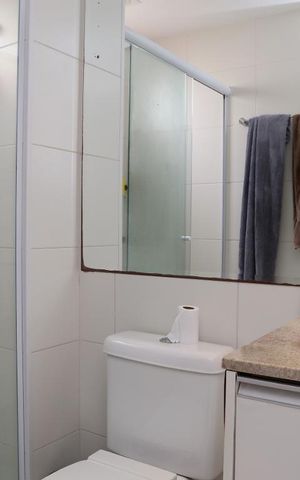 Apartamento à venda com 142m², 4 quartos e 2 vagasBanheiro da Suíte 3
