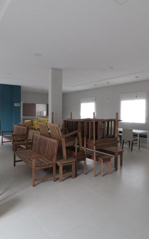 Apartamento à venda com 45m², 2 quartos e 1 vagaÁrea comum - Salão de festas
