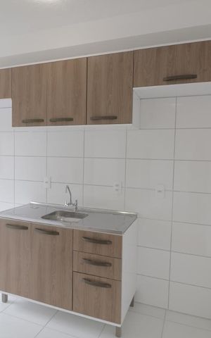Apartamento à venda com 45m², 2 quartos e 1 vagaCozinha e Área de Serviço