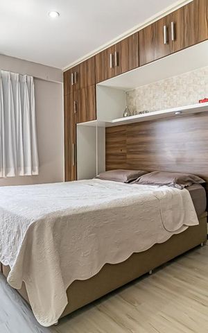 Apartamento à venda com 87m², 2 quartos e 1 vagaQuarto 2 - Suíte
